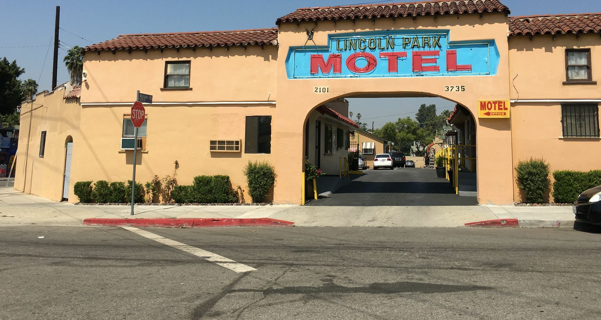 Lincoln Park Motel Los Angeles Exterior foto